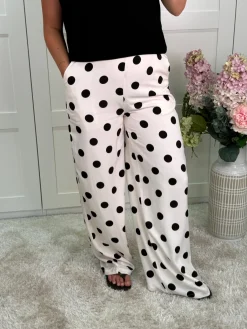 Aejuliana Wide Dot Pants