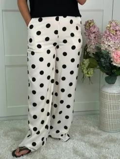 Aejuliana Wide Dot Pants
