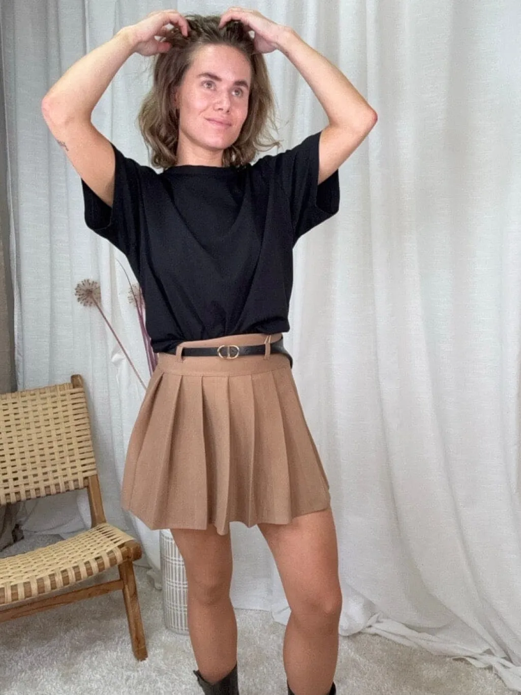 Aepleated Skirt CAMILLE