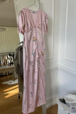 Agneteic Long Dress A23810