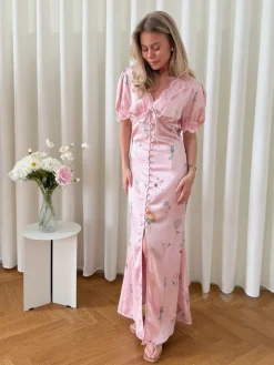 Agneteic Long Dress A23810