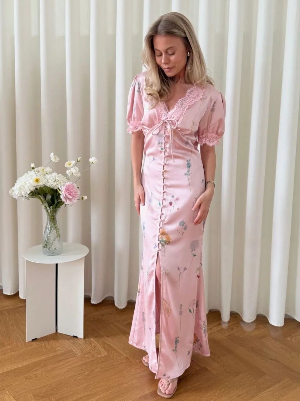 Agneteic Long Dress A23810