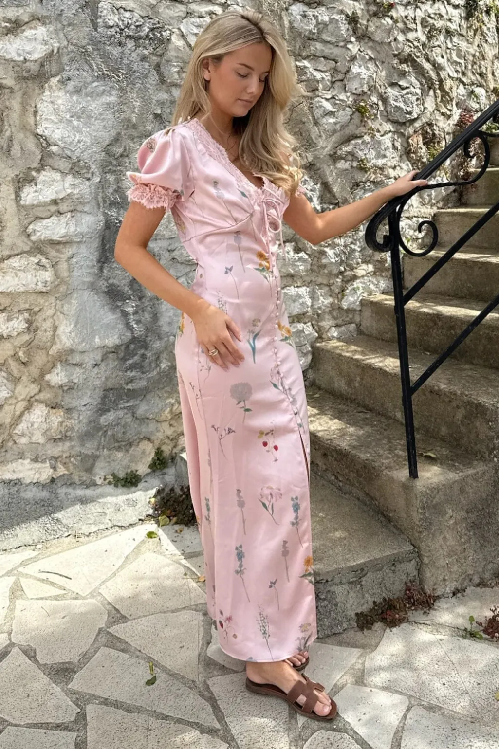 Agneteic Long Dress A23810