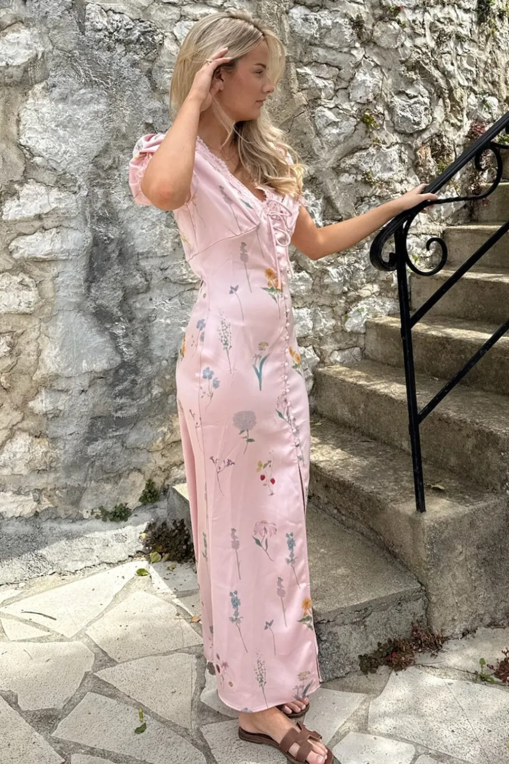Agneteic Long Dress A23810