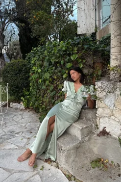 Agneteic Long Dress A23810
