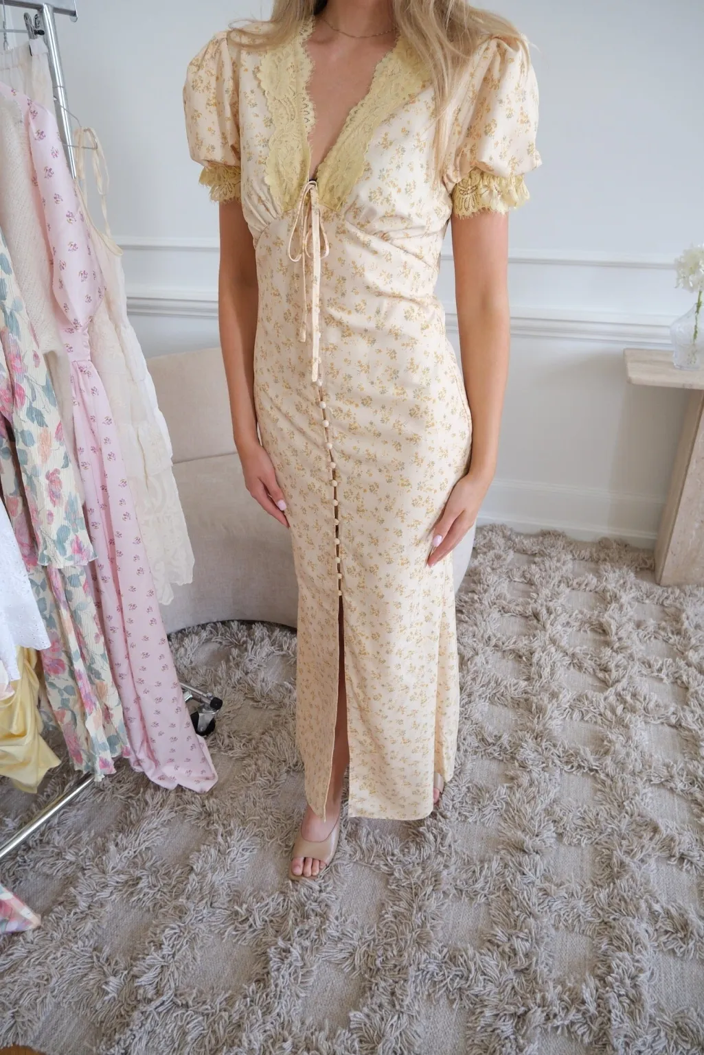 Agneteic Long Dress A23810