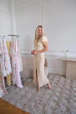 Agneteic Long Dress A23810