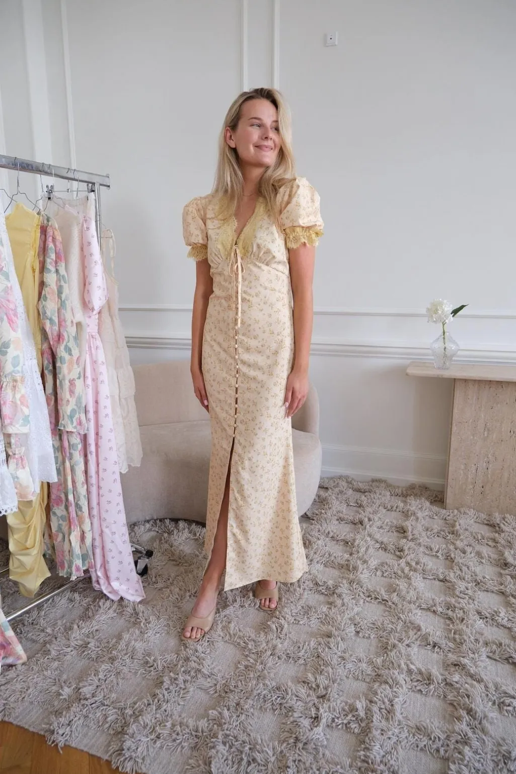Agneteic Long Dress A23810