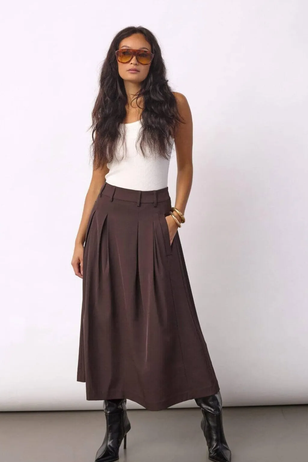 Alinicc Anya Pleat Skirt 500182