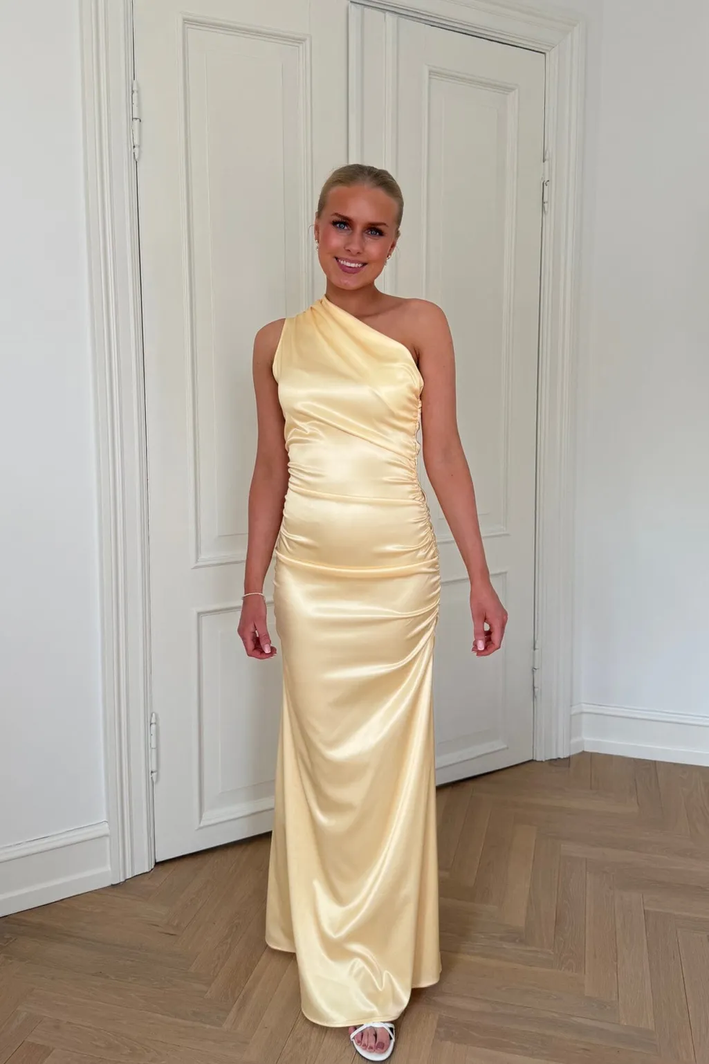 Andreaic Satin Dress A25124