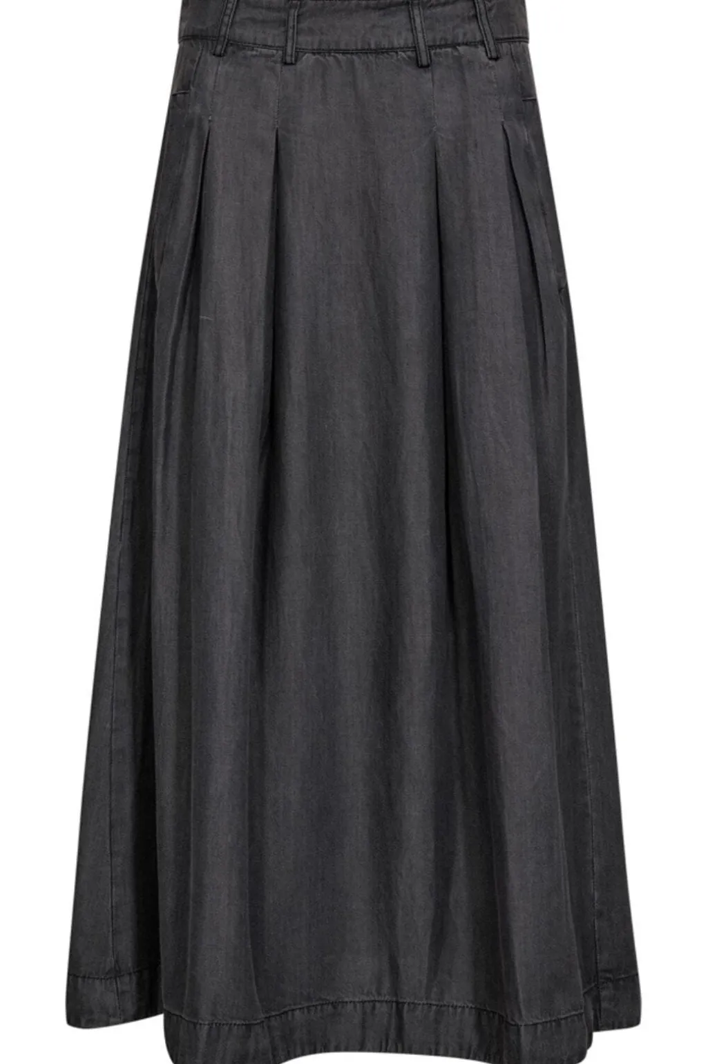 Anyacc Denim Pleat Skirt 34181