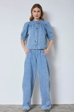 Asjacc Denim Blouse 45140