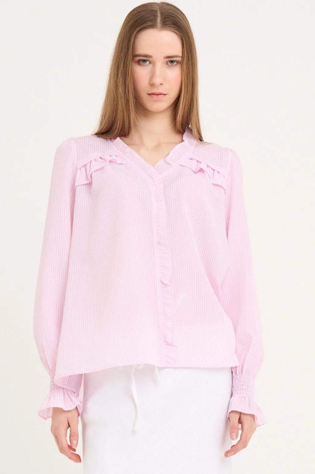 Avsonja Frill Blouse