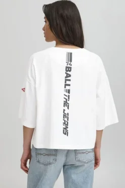 Baviola Bp Cropped Oz Tee 50405365