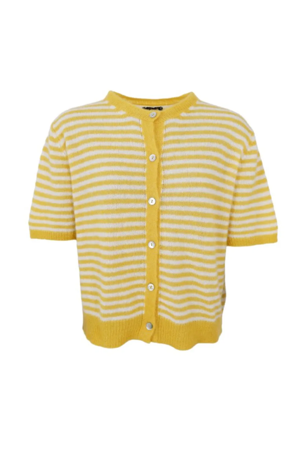 Bcdell Striped Ss Cardigan 1256