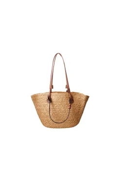 Bckate Straw Shopper Bag 9382
