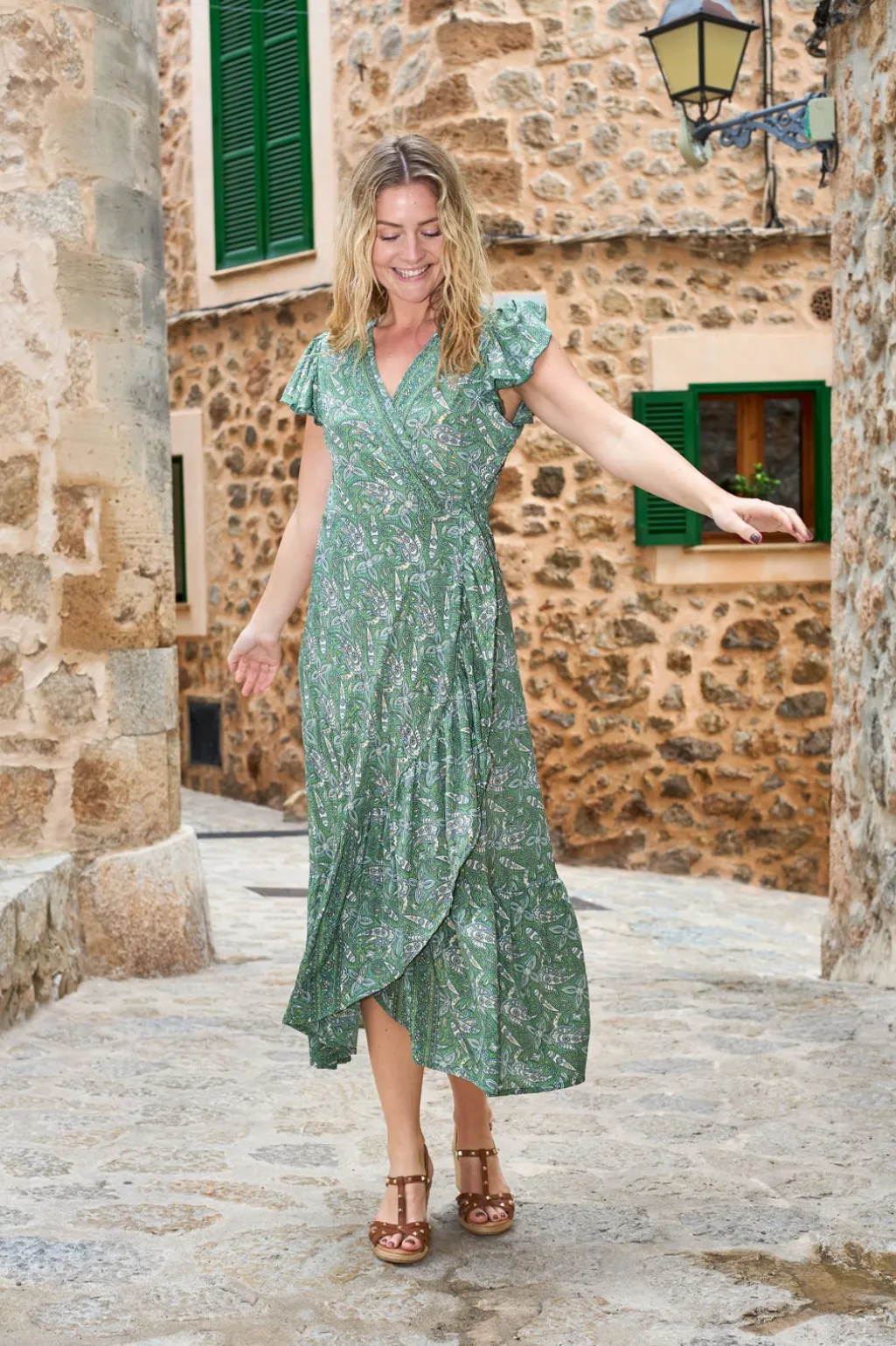 Bcluna Flared Wrap Dress 39151