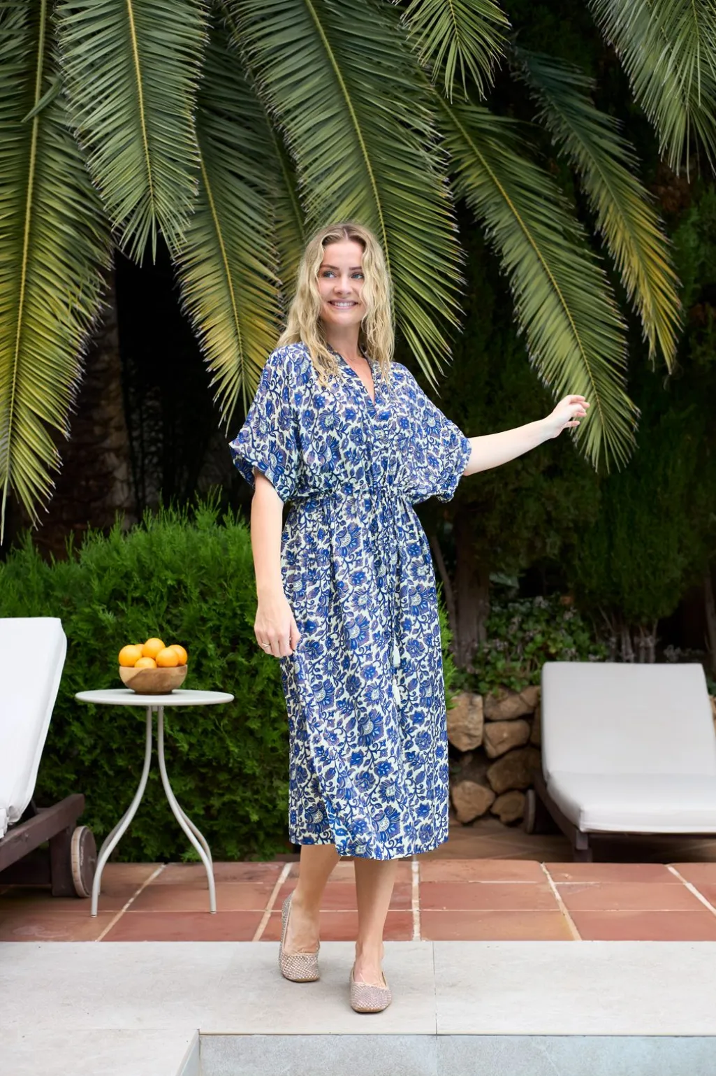 Bcluna Kaftan Tie Dress 39214