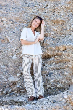 Bcmelina Wide Linen Pant 41114