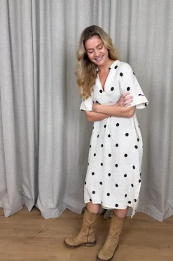 Bcmelina Long Linen Dress 40412
