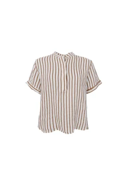 Bcmelina Ss Linen Shirt 41104