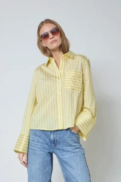 Blainecc Bell Sleeve Shirt 45054