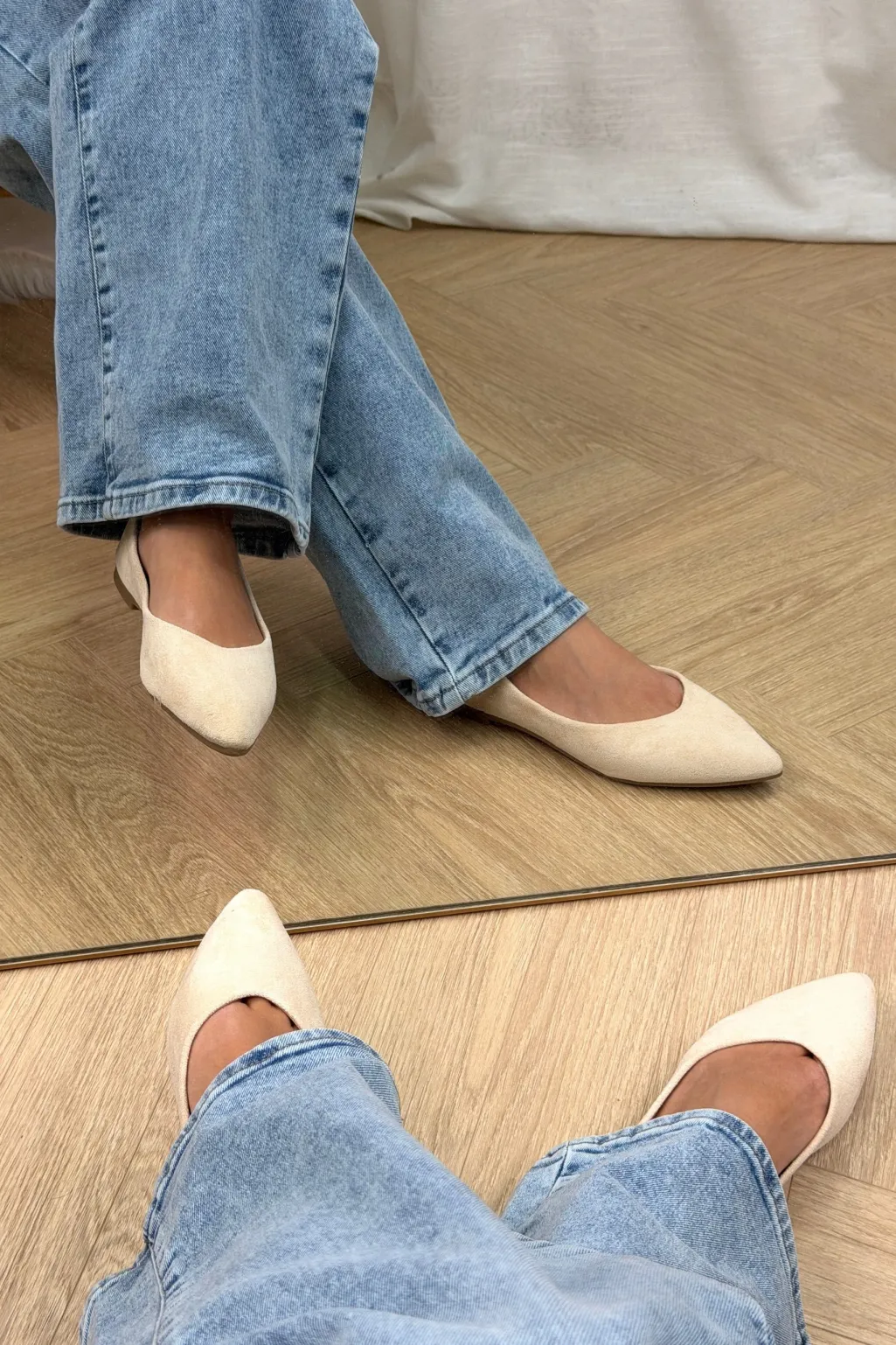 Blcornflower Ballet Flats