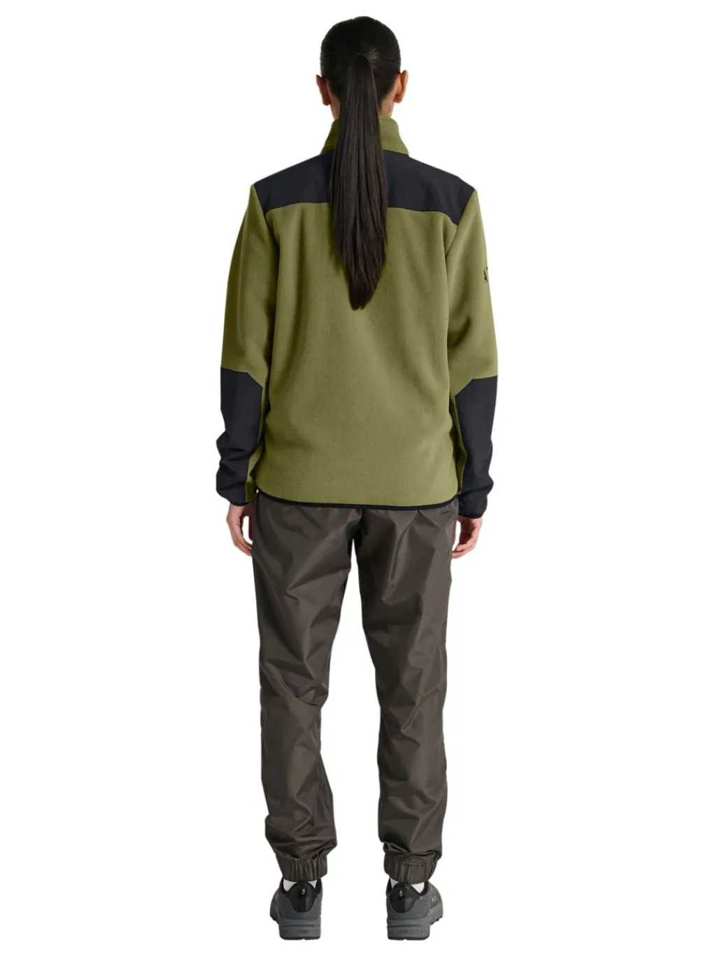 Blocked Zip Fleece 610209
