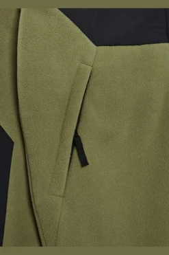Blocked Zip Fleece 610209