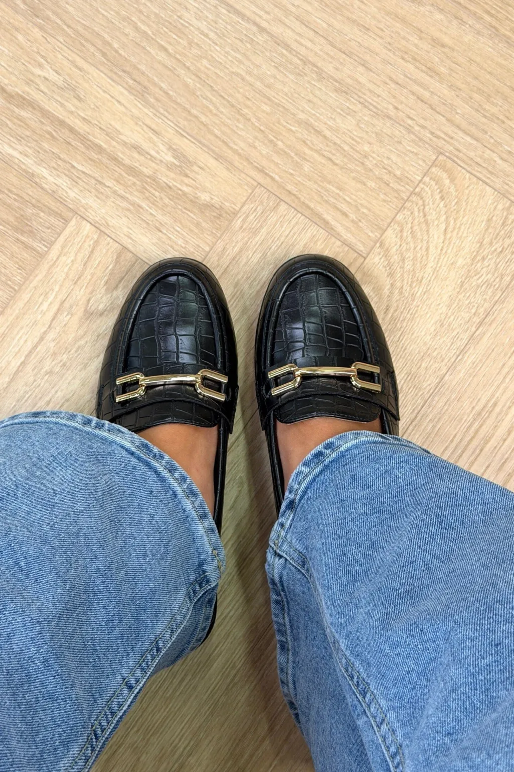 Blrue Loafers