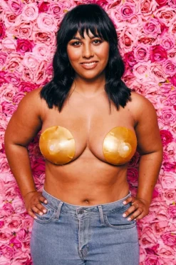 Bt24K Gold Breast Masks