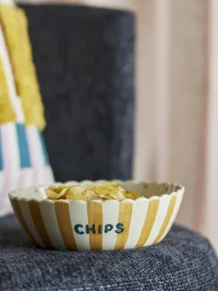 Bvchip Skål, Multifarvet, Stentøj 82063186