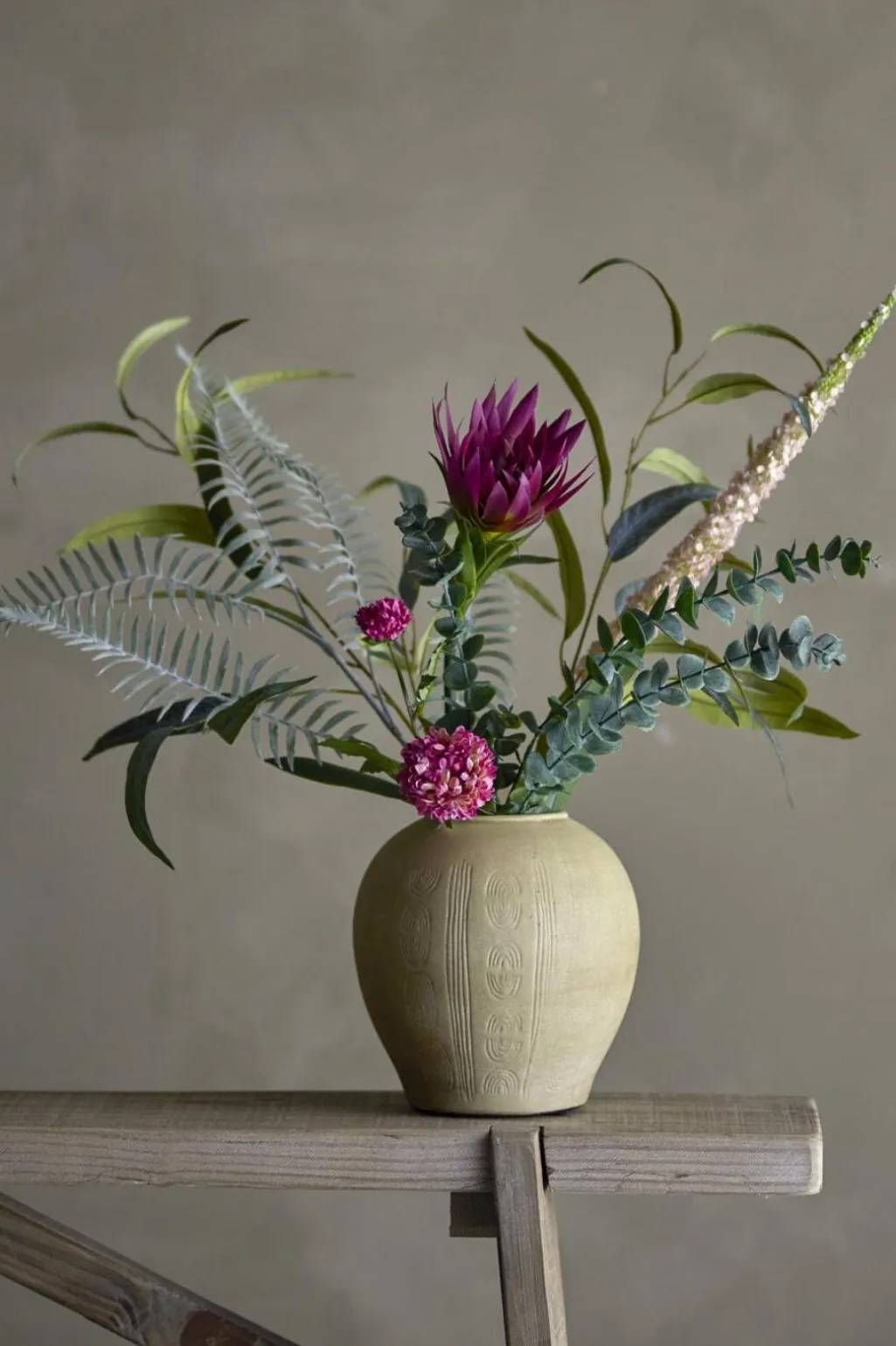 Bvcrown Buket, Rød, Kunstige Blomster 82061536