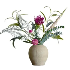 Bvcrown Buket, Rød, Kunstige Blomster 82061536