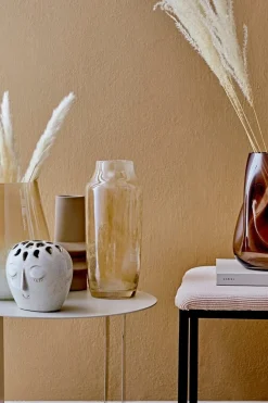 Bvelissa Vase, Hvid, Stentøj