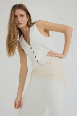 Calincc Crochet Scarf Skirt 49083