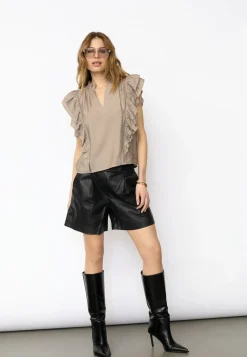 Callumcc Lace Frill V-Top 45172