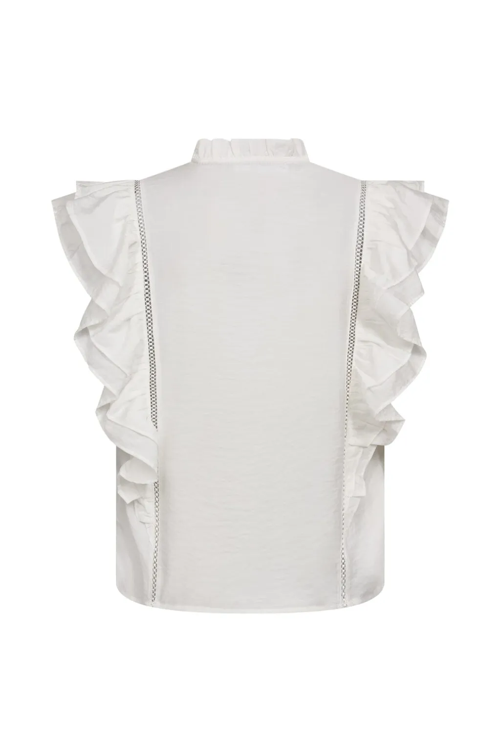 Callumcc Lace Frill V-Top 45172