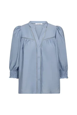 Callumcc Lace Puff V-Shirt 45173