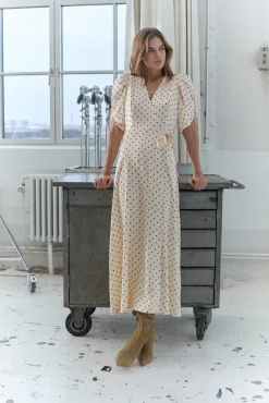Cambriacc Dot Wrap Dress 46066