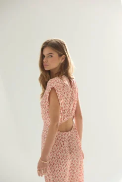 Carminecc Padded Dress 46086
