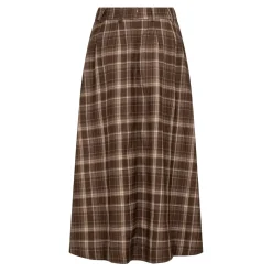 Dagnycc Anya Check Pleat Skirt 500071