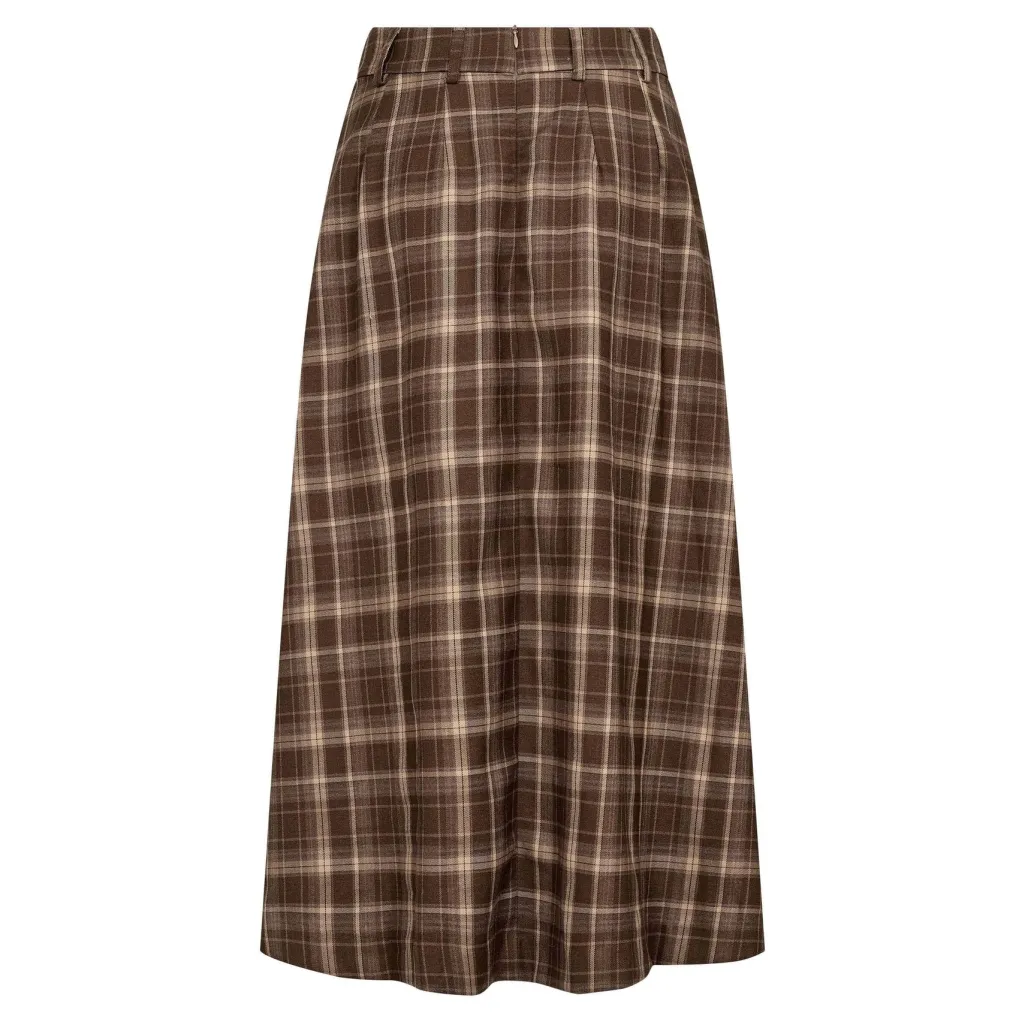 Dagnycc Anya Check Pleat Skirt 500071