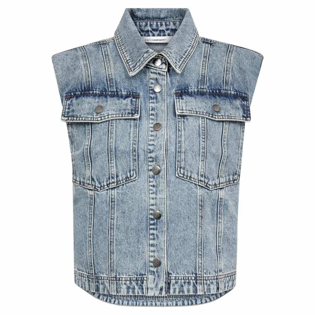 Denicecc Denim Vest 500078