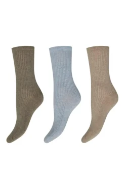 De3-Pack Ankle Sock Cotton 20226-75