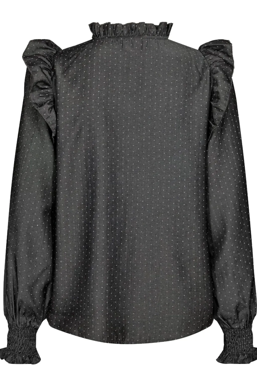 Dianacc Dot Frill Blouse 35590