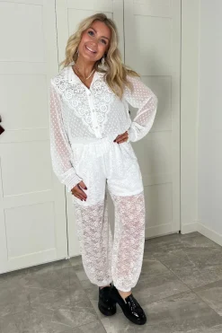 Dmballon Lace Pants 165142B