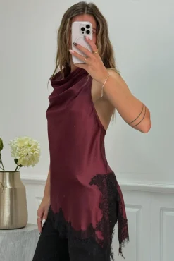 Dmhalterneck Lace