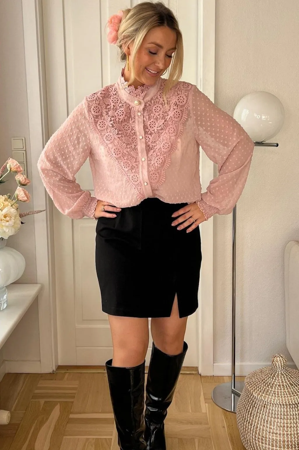 Dmleah Lace Shirt 137099B