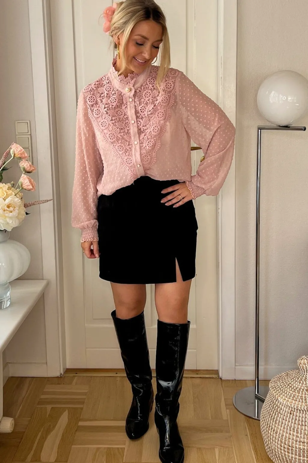 Dmleah Lace Shirt 137099B